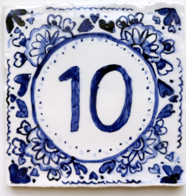 Delfts blauwe 10