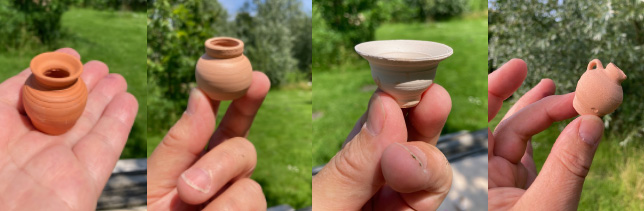 Korte cursus mini potjes bakken